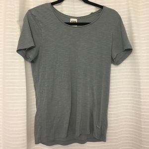 PINK Gray Short Sleeve